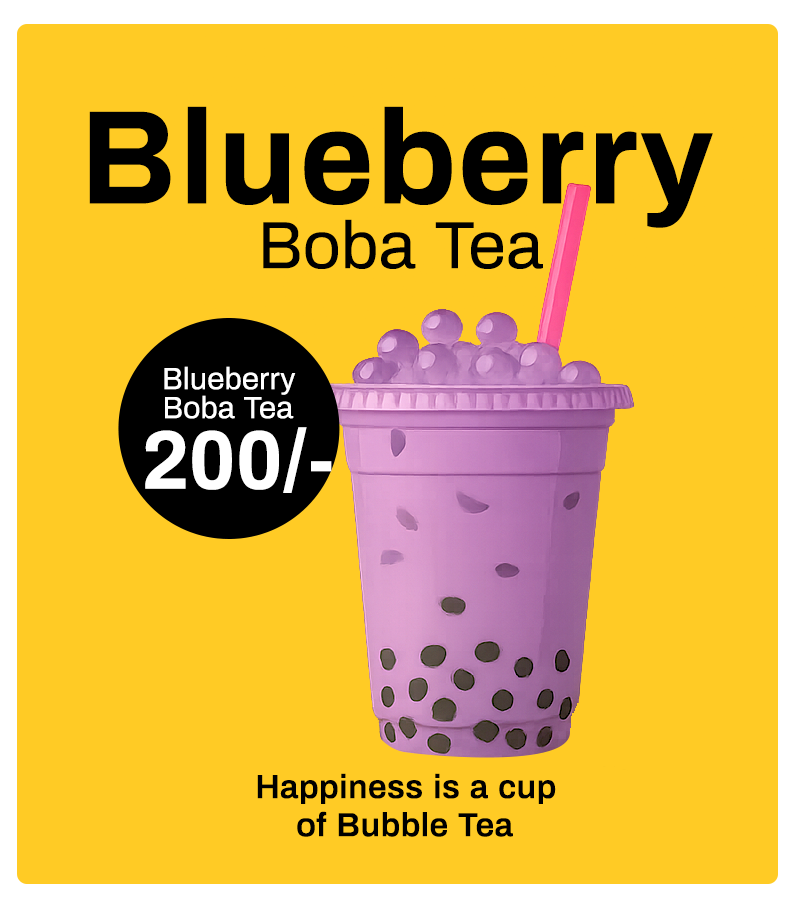 BLUEBERRY BOBA