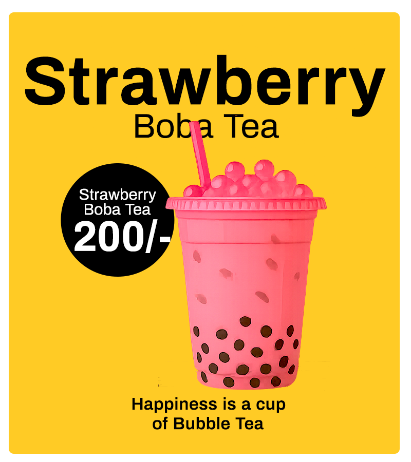 STRAWBERRY BOBA
