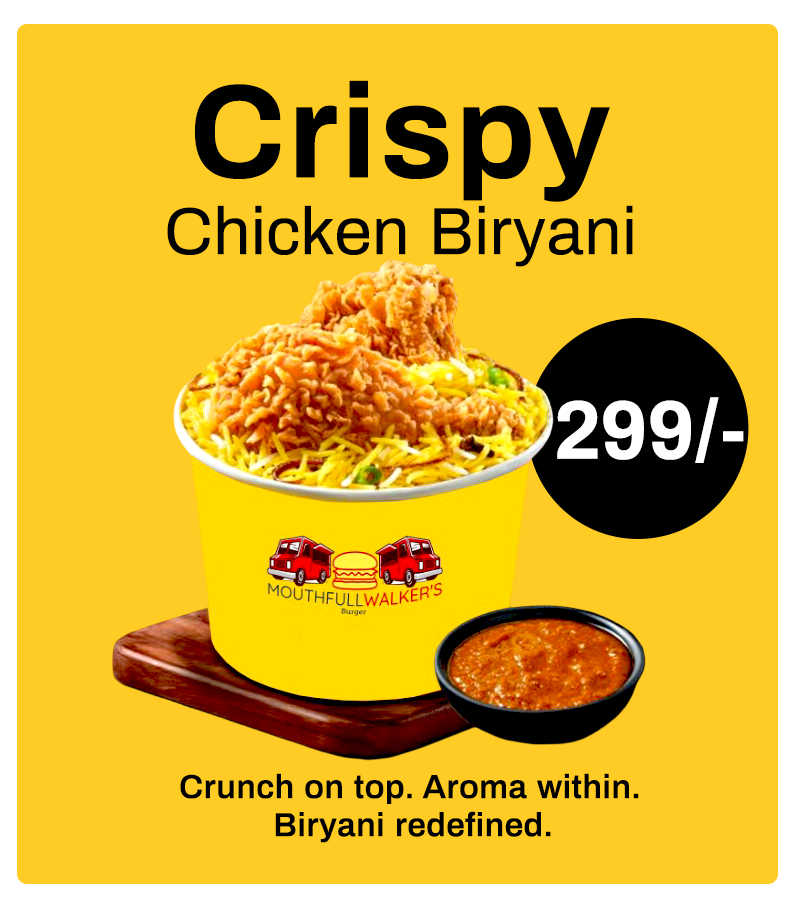 CRISPY CHICKEN BIRYANI