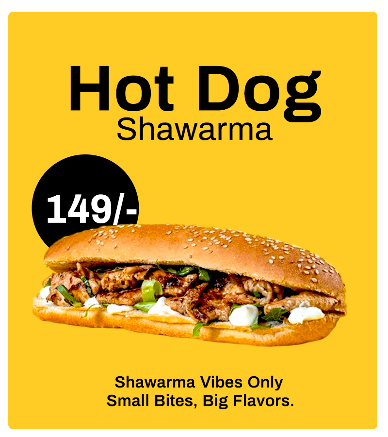 HOT DOG SHAWARMA