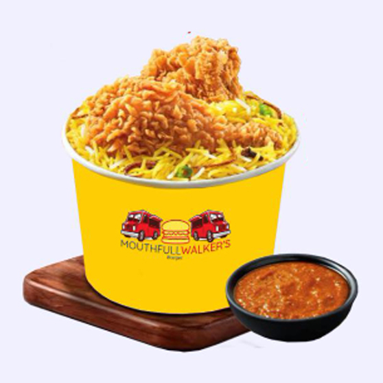 Crispy Chicken Biryani