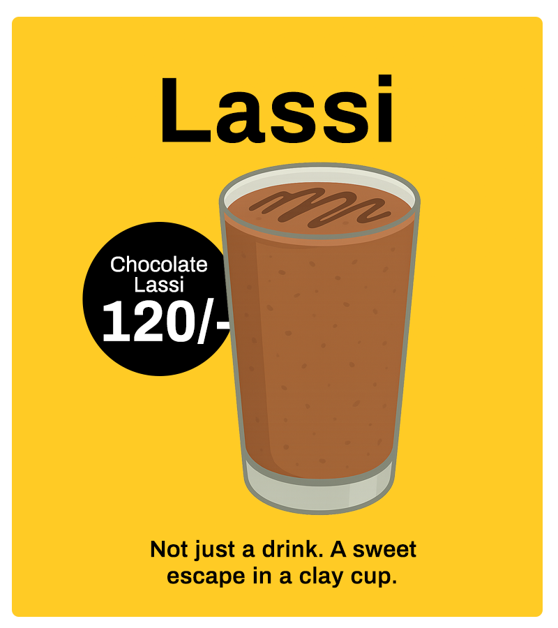 CHOCOLATE LASSI